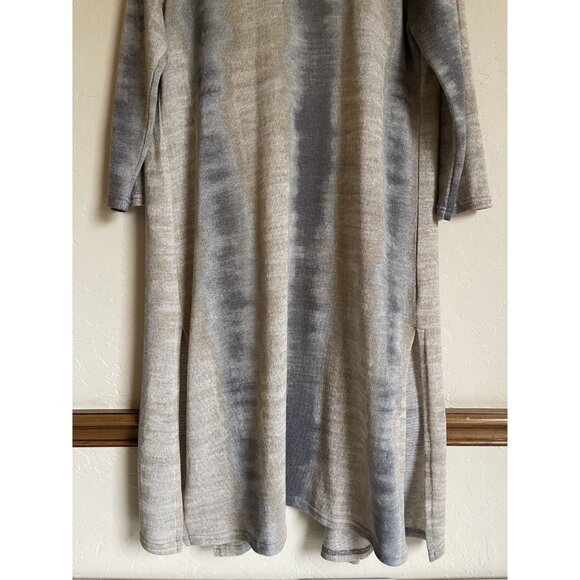 CATO Size Large Tan Ombre Open Cardigan Sweater - Picture 8 of 9